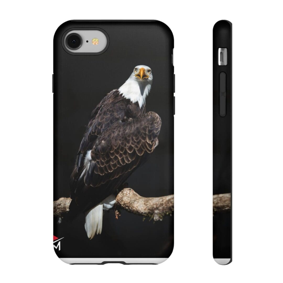 Bald Eagle Phone Case | Tough Cases for Nature Lovers, Wildlife Gifts, Unique Phone Cover, Eco-Friendly Protection
