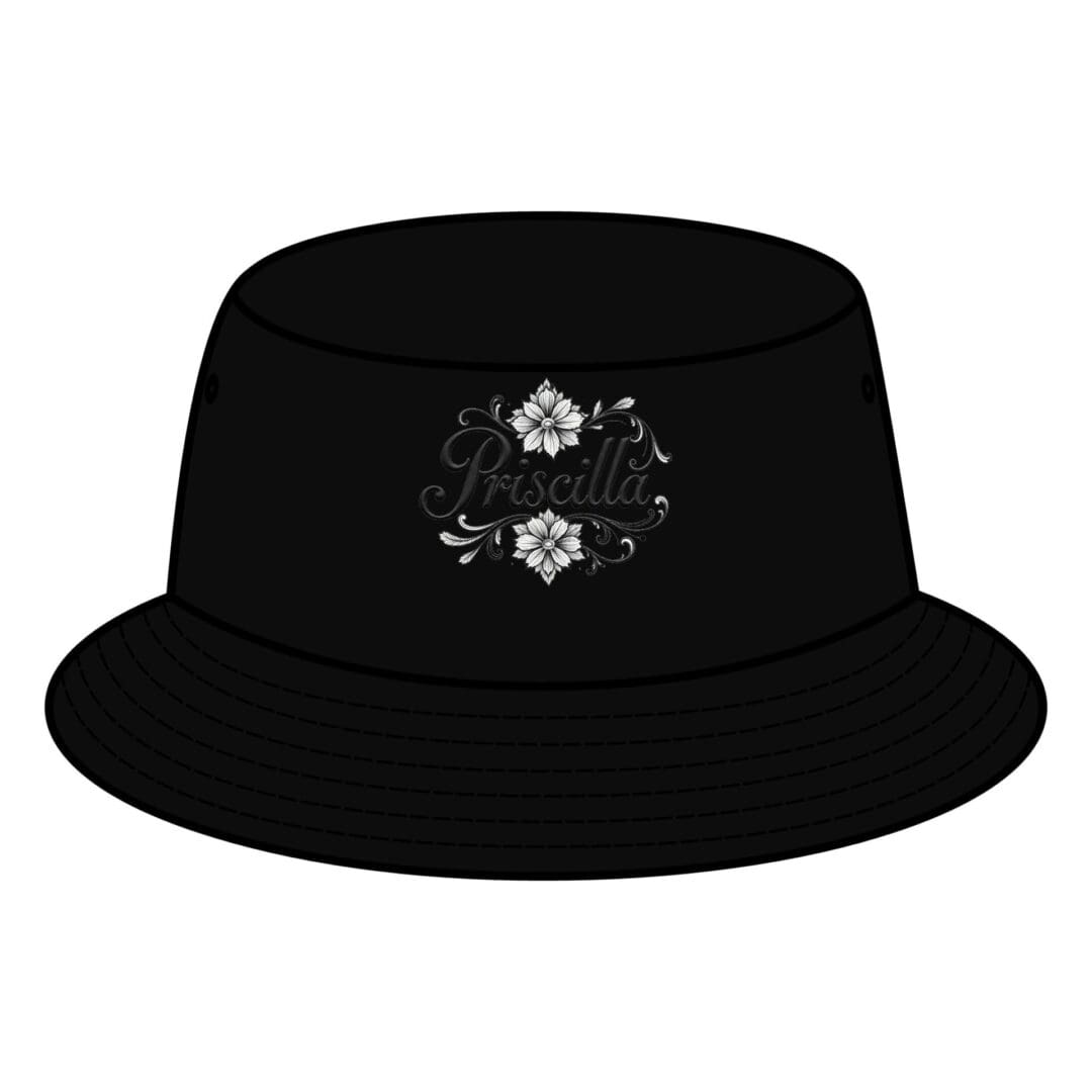 Trendy Floral 'Priscilla' Bucket Hat - Stylish Sun Protection