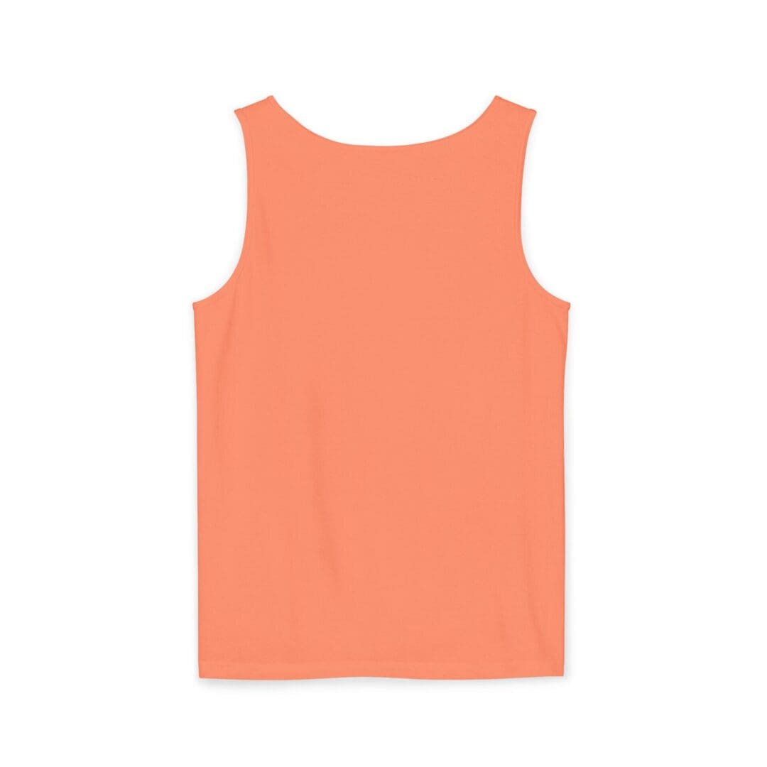 Simple sleeveless coral tank top.