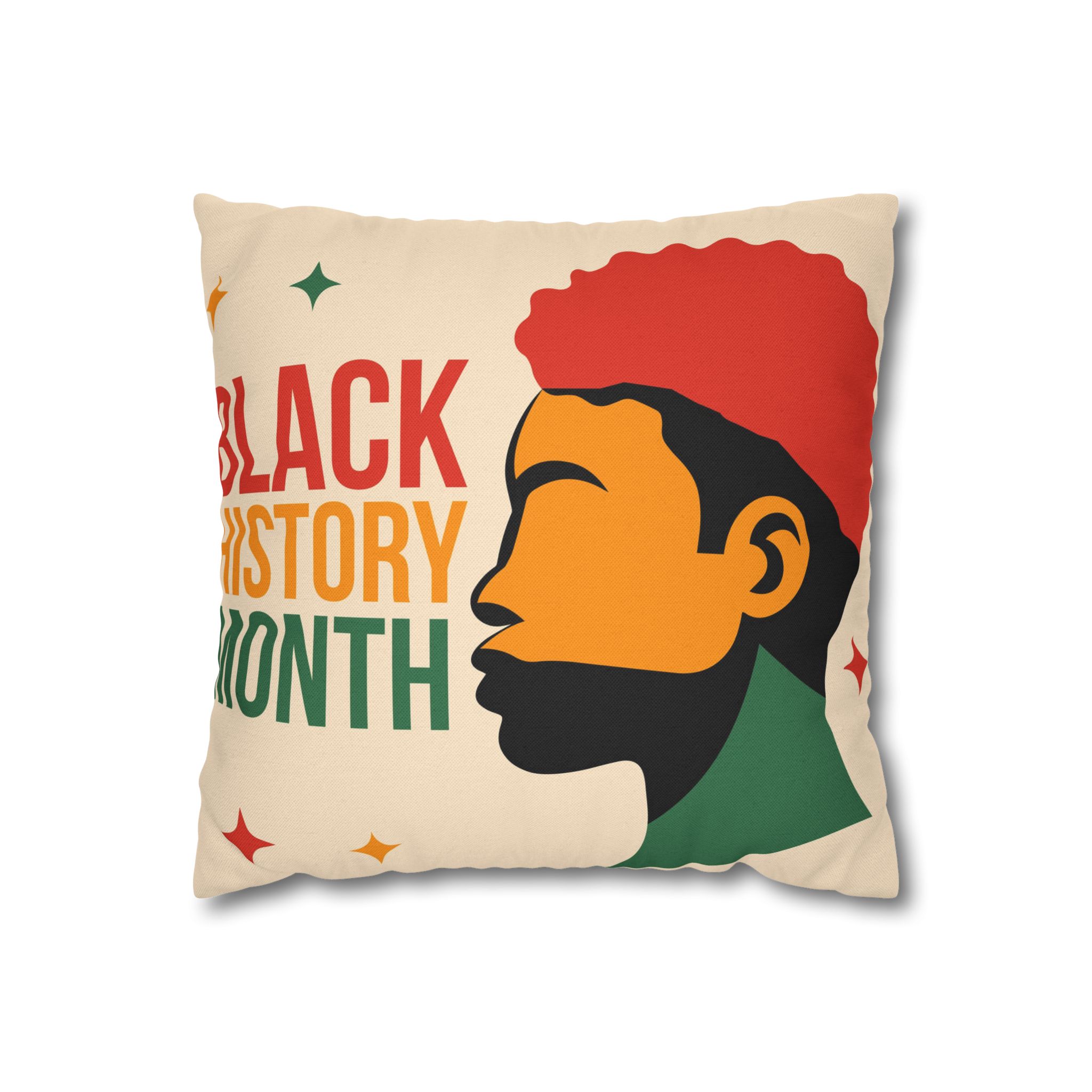 Black History Month Decorative Pillow