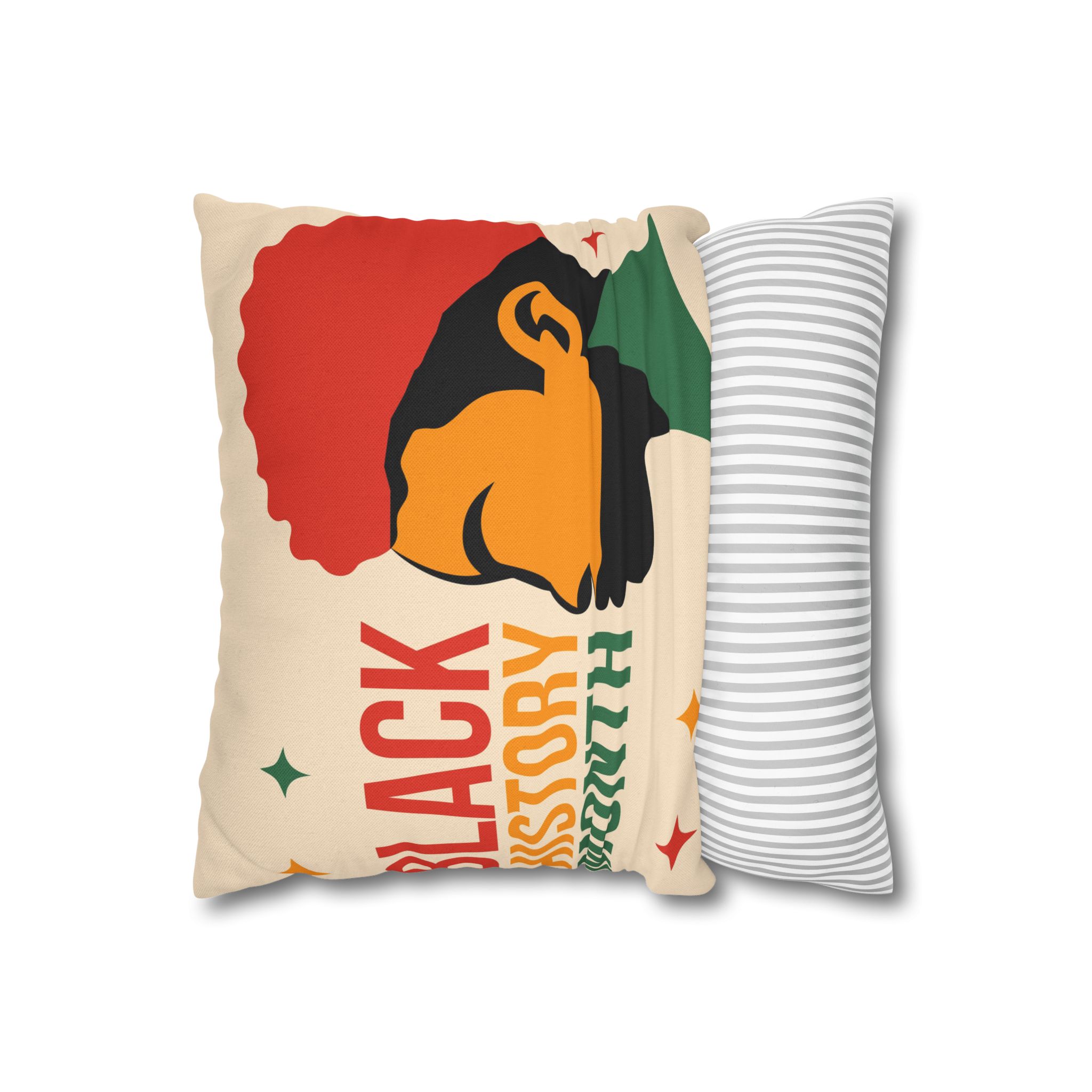 Black History Month Decorative Pillow